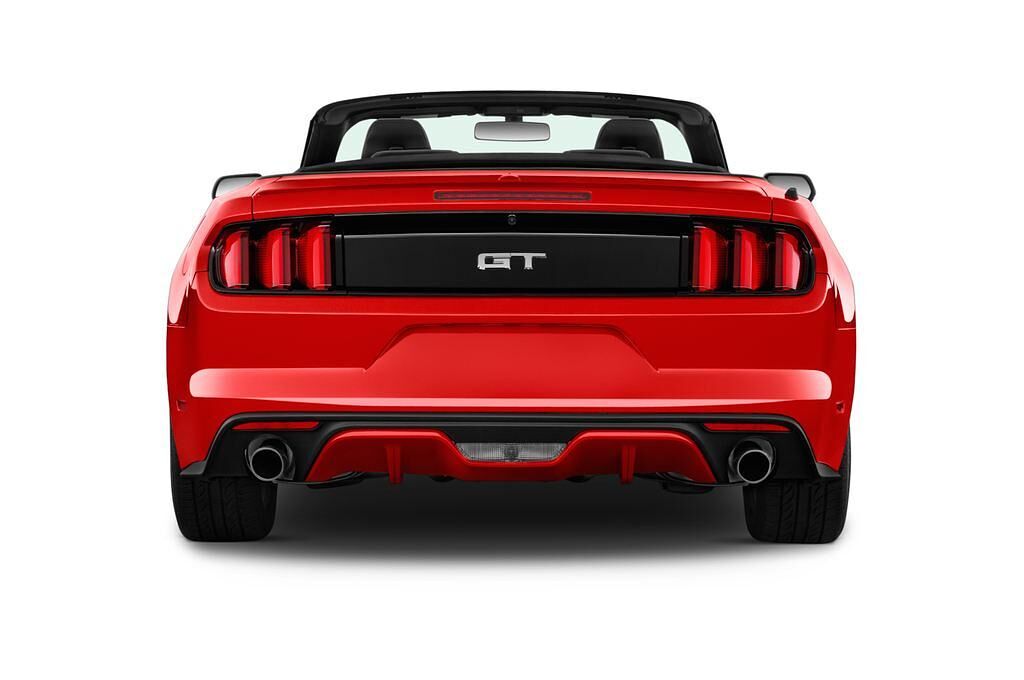 Ford Mustang (Baujahr 2016) GT 2 Türen Heckansicht