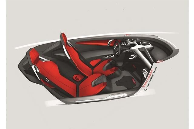 Das Cockpit wirkt futuristisch