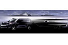Infiniti QX als Luxusboot - Ein Dickschiff geht aufs Wasser
