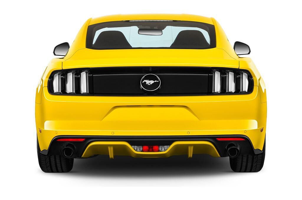Ford Mustang (Baujahr 2016) - 2 Türen Heckansicht