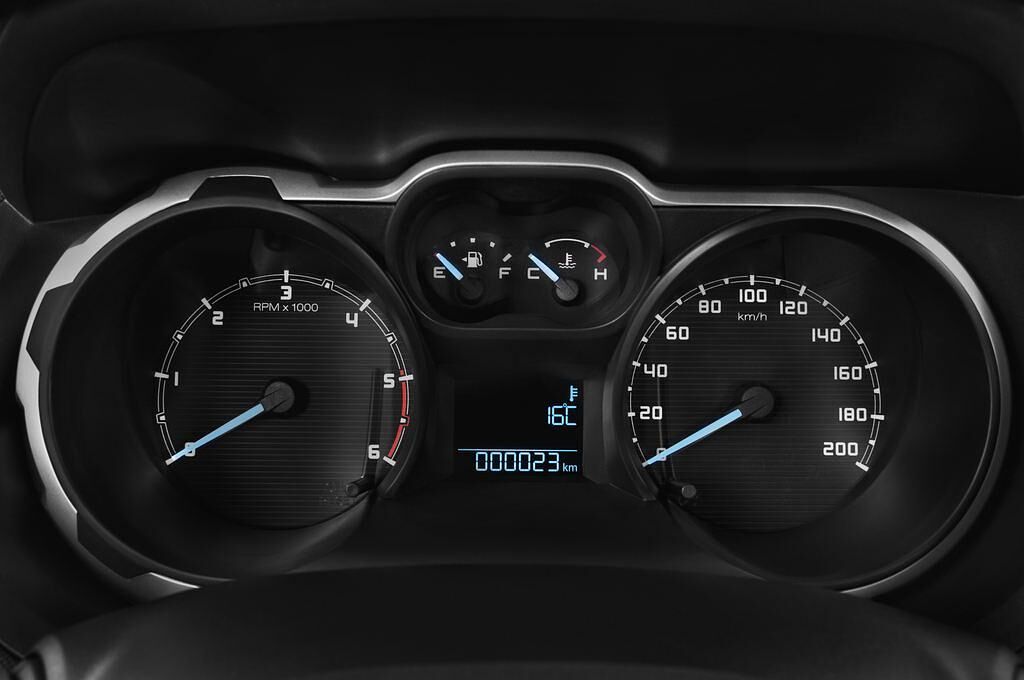 Ford Ranger (Baujahr 2013) LIMITED 4 Türen Tacho und Fahrerinstrumente