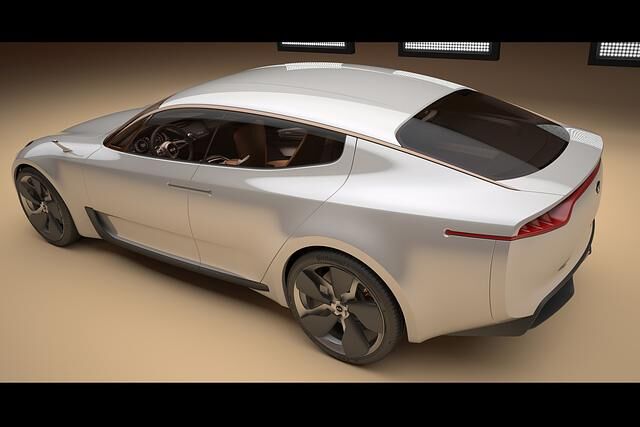 Das neue viertürige Konzeptfahrzeug aus der Feder von Chefdesigner Peter Schreyer präsentiert die künftige Designsprache