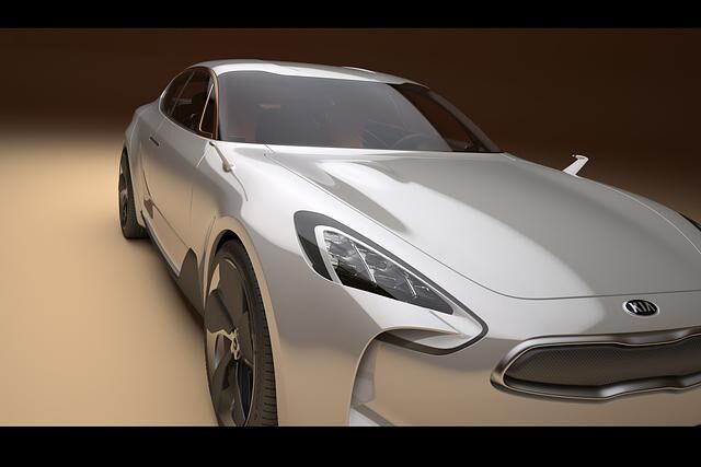 Die viertürige Limousine sieht sehr sportlich aus