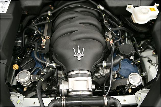 Von Ferrari für Maserati entwickelt: Der 400 PS starke V8-Motor