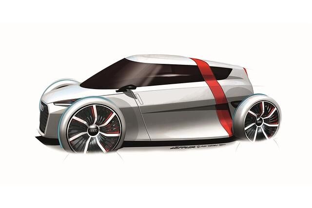 Audi ist mit dem futuristischen Urban Concept auf der IAA vertreten
