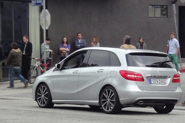 Mercedes ist mit der neuen B-Klasse vertreten
