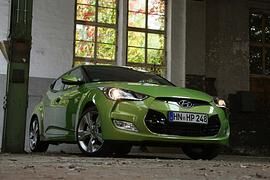 Hyundai Veloster Intro Edition - Besonders grün