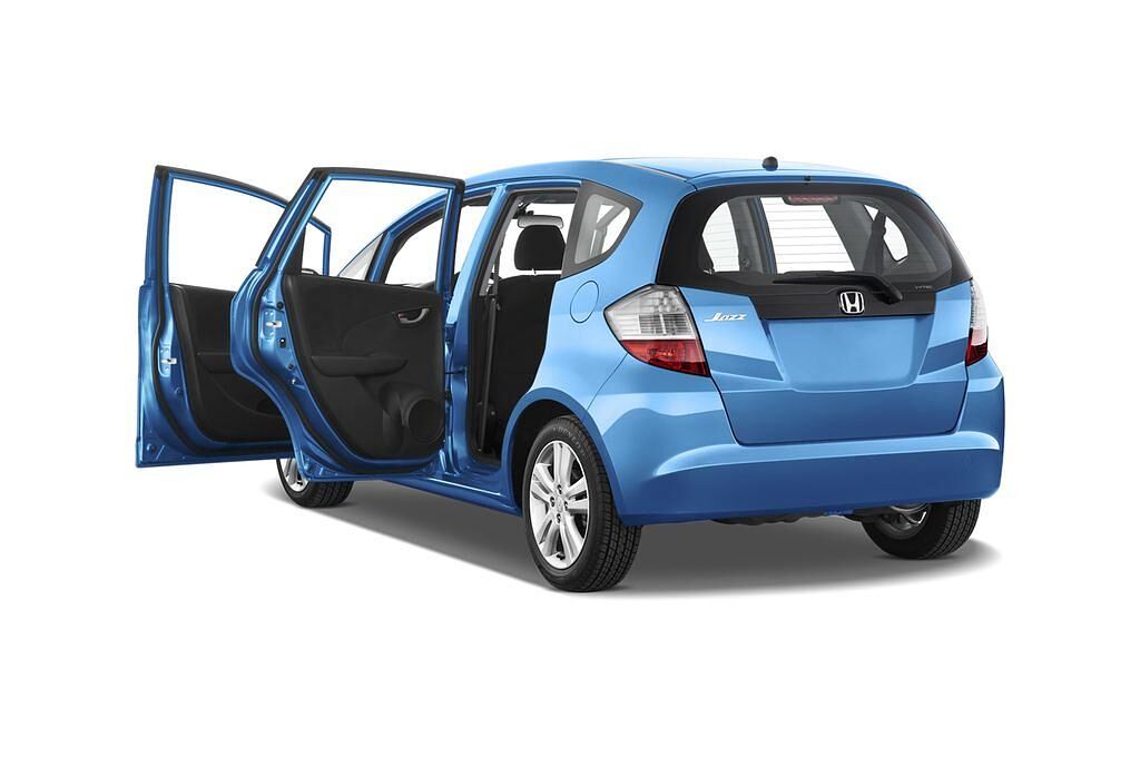 Honda Jazz (Baujahr 2011) Exclusive 5 Türen Tür geöffnet