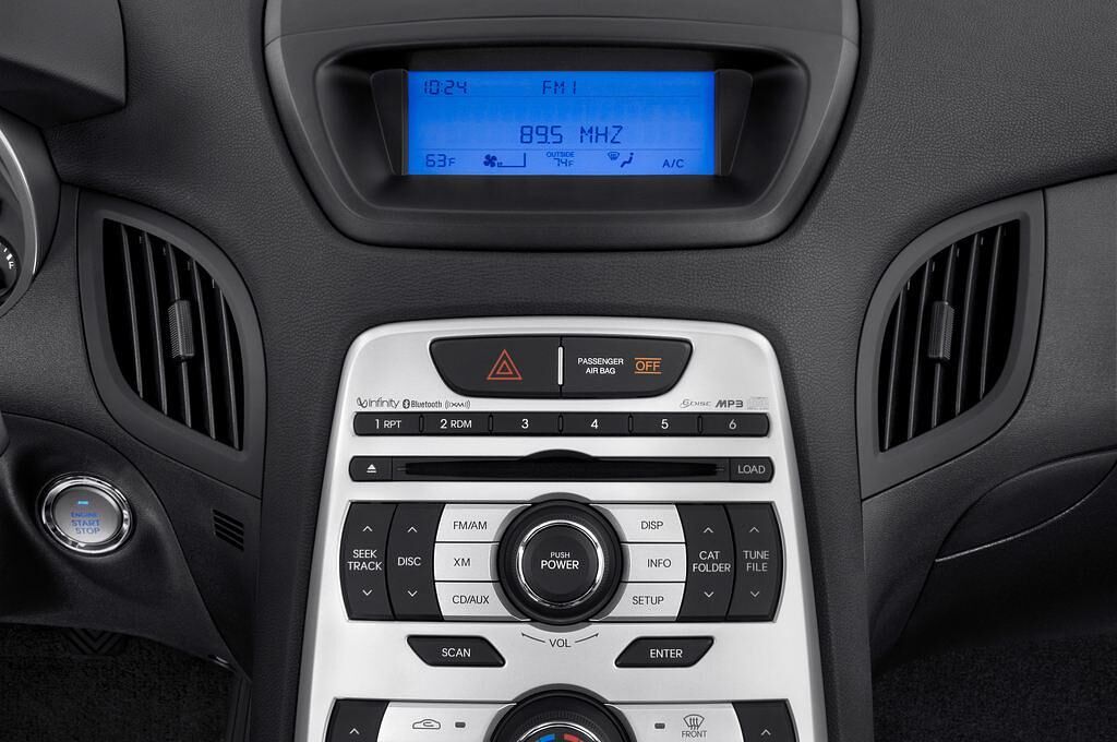 Hyundai Genesis (Baujahr 2011) - 2 Türen Radio und Infotainmentsystem