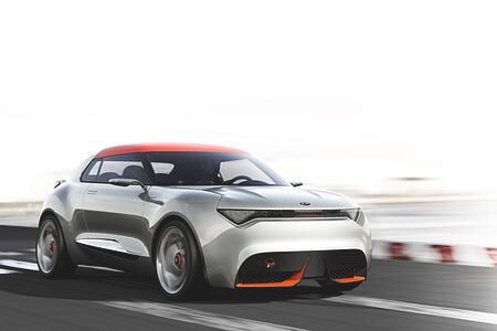 Kia Sportwagen-Studie provo - Tigernase unter Glas