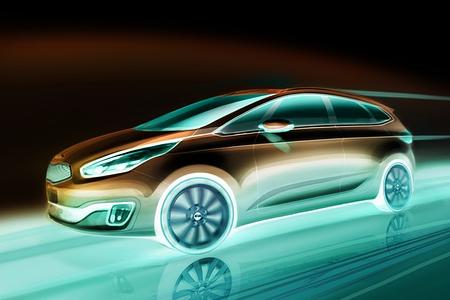 Kia Carens - Dynamisch statt bieder Kia Carens - Dynamisch statt bieder