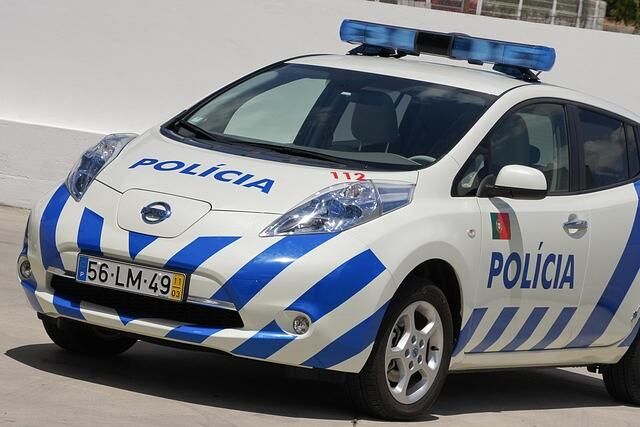 Nissans Elektroauto Leaf hat es schon bis zur portugiesischen Polizei geschafft