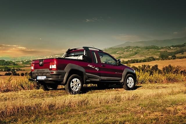 Der Pick-up tritt im Abenteuerkleid an
