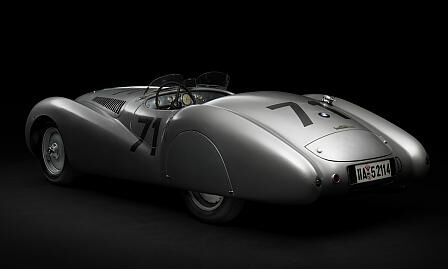 BMW 328 Roadster Bügelfalte