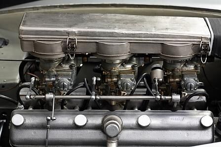 BMW 328 Roadster Bügelfalte