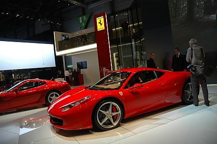 Genfer Salon Stand Ferrari
