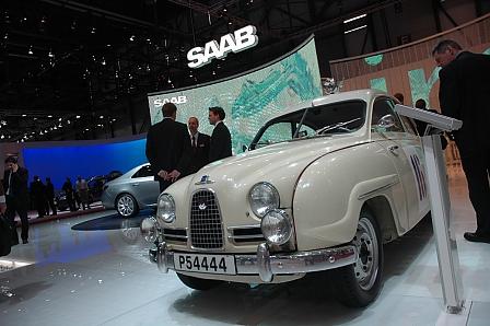 Saab Stand Genfer Salon