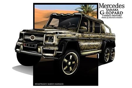 Dartz Mercedes Sahara G-eopard - Goldstück auf drei Achsen
