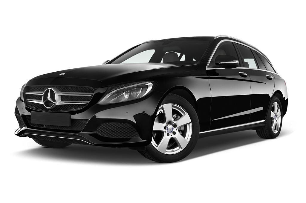 Mercedes C-Class (Baujahr 2015) Avantgarde 5 Türen seitlich vorne mit Felge