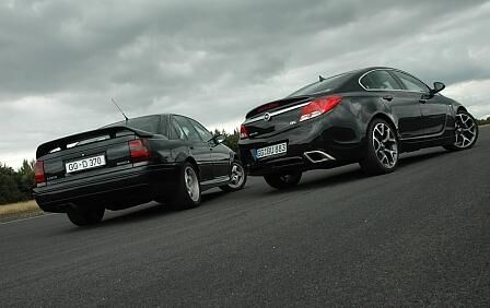Lotus Omega und Insignia OPC