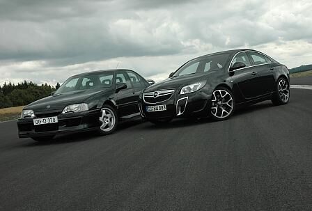 Lotus Omega und Insignia OPC