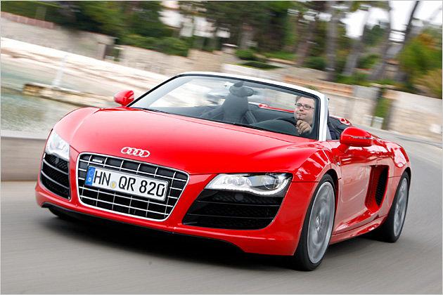 Traum in Rot: Der neue Audi R8 Sypder