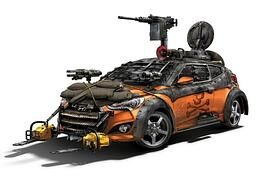 Hyundai Veloster Zombie Survival Machine  - Kettensägen gegen die Apokalypse