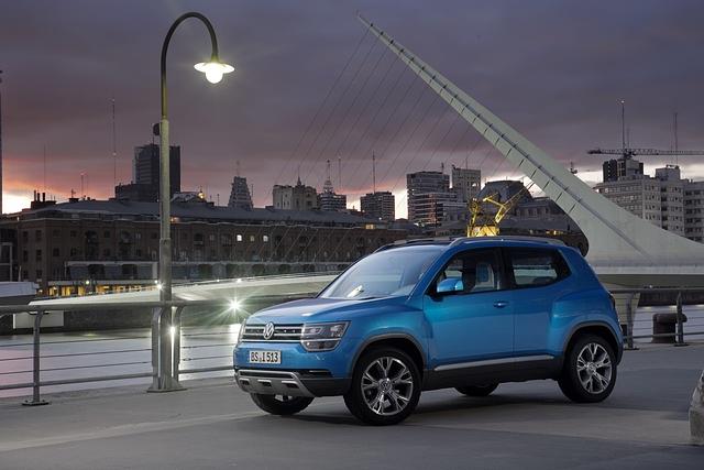 Volkswagen hatte den Taigun als Studie auf Basis des Kleinstwagens Up zum ersten Mal auf der Sao Paulo Motorshow im Oktober 2012 gezeigt