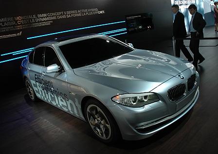 BMW 5er Hybrid Genfer Salon 2010