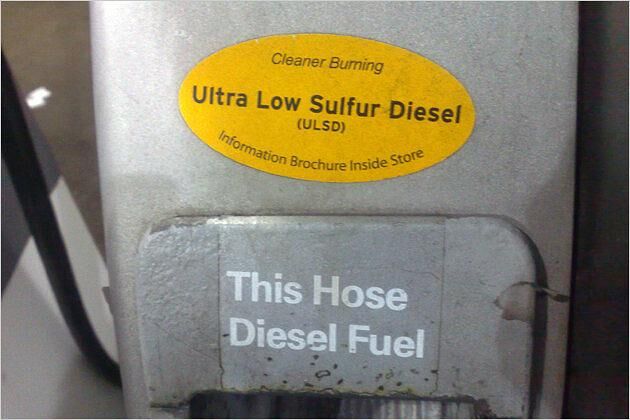 Unser Bluetec-Motor darf nur mit extrem schwefelarmem Diesel betankt werden