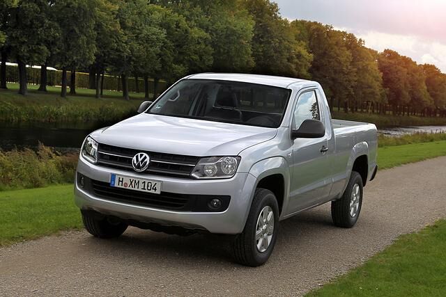 Den VW Amarok gibt es jetzt auch mit Einzelkabine
