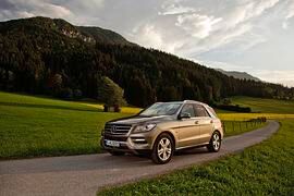 Mercedes M-Klasse - Nun auch mit V8-Benziner und Kollisionswarner