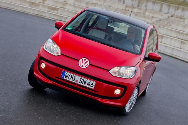 Für 475 Euro Aufpreis bietet Volkswagen den Up mit zwei zusätzlichen Türen an