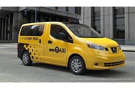 Nissan Taxi - Nach Gelb kommt Schwarz