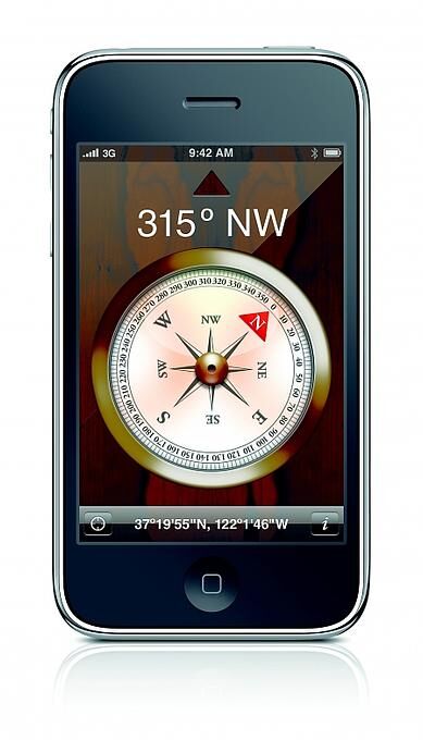 Apple Iphone G3 Kompass
