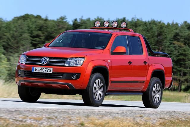 Robust und sportlich zugleich will das neue VW Sondermodell Amarok Canyon sein