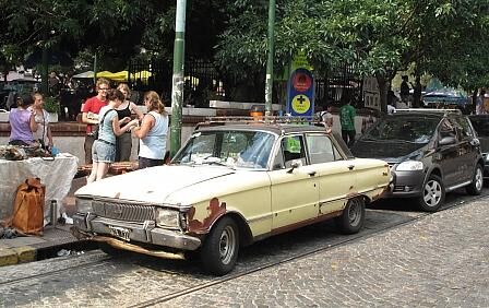 Straßen von Buenos Aires / Argentinien