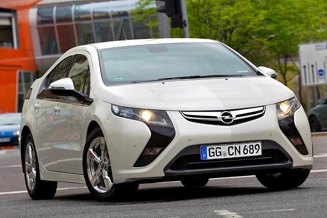 In den USA läuft auch das Schwestermodell Opel Ampera vom Band