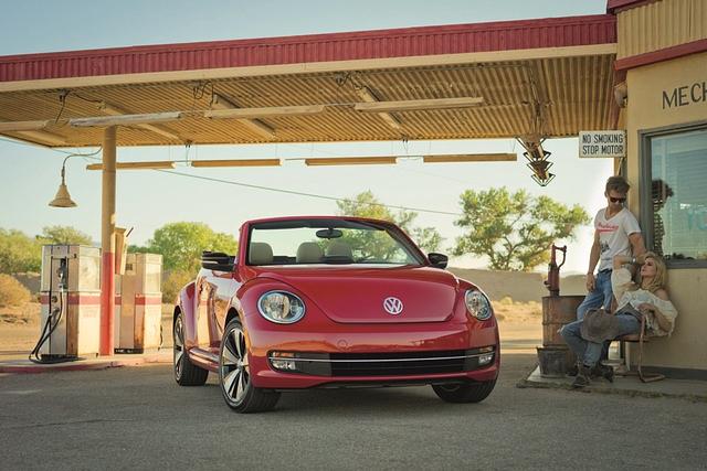 In VWs Cabrio-Trio ist der Beetle der günstigste