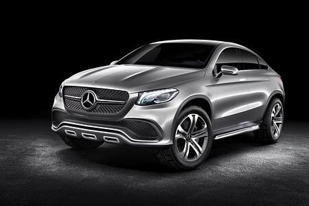 Mercedes Concept Coupé SUV - M-Klasse im Dynamik-Modus