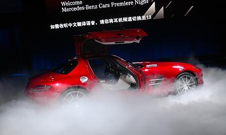 Automesse Peking: Daimler Premierenabend