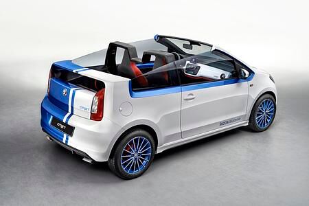 Skoda-Showcar auf dem GTI-Treffen - Klein, offen und laut