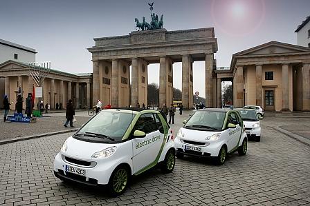 Seit Ende 2009 sind in Berlin die ersten Testfahrzeuge am Start.