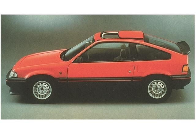 Die dritte Generation des Honda Civic von 1983 bis 1987. Hier als CRX-Modell