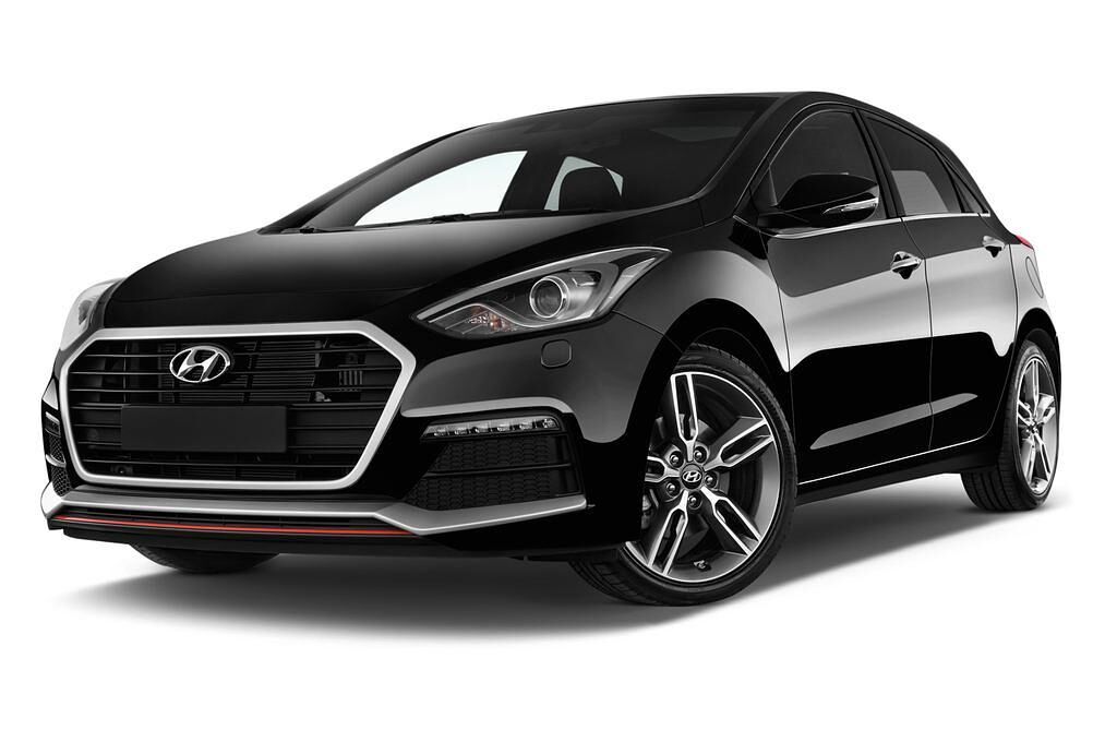Hyundai I30 (Baujahr 2015) Turbo 5 Türen seitlich vorne mit Felge