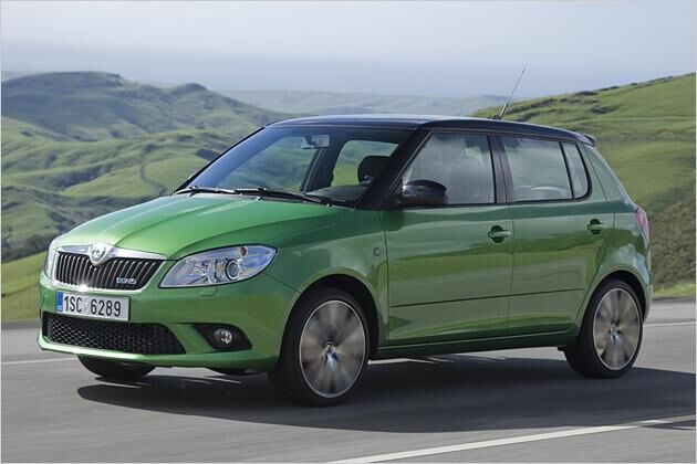 Die sportliche RS-Variante rundet das Modellangebot für den Fabia nach oben ab