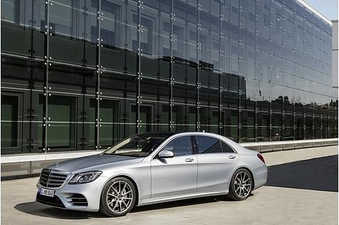 Mercedes S-Klasse Modellpflege 2017 - LED-Licht ist Serie
