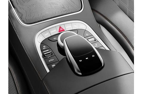 Mercedes S-Klasse Modellpflege 2017 - neue Bedieneinheit; aber keine Touchfunktion auf dem Bildschirm