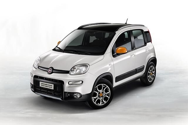 Der Fiat Panda Antarctica will optische Akzente setzen