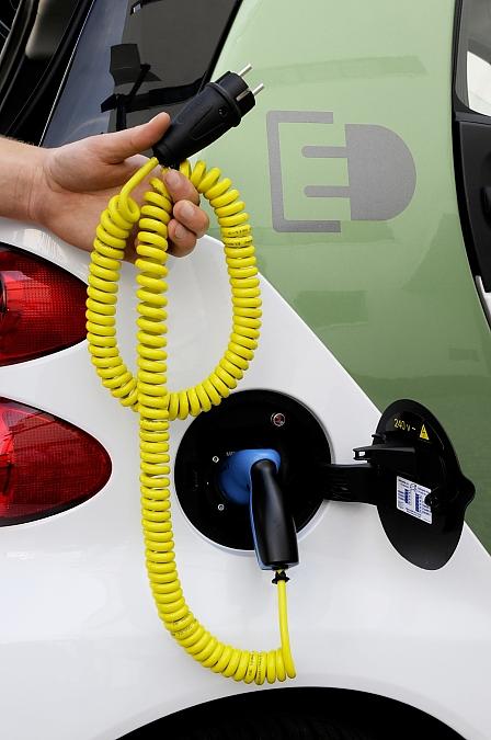 Elektroautos und Windkraft